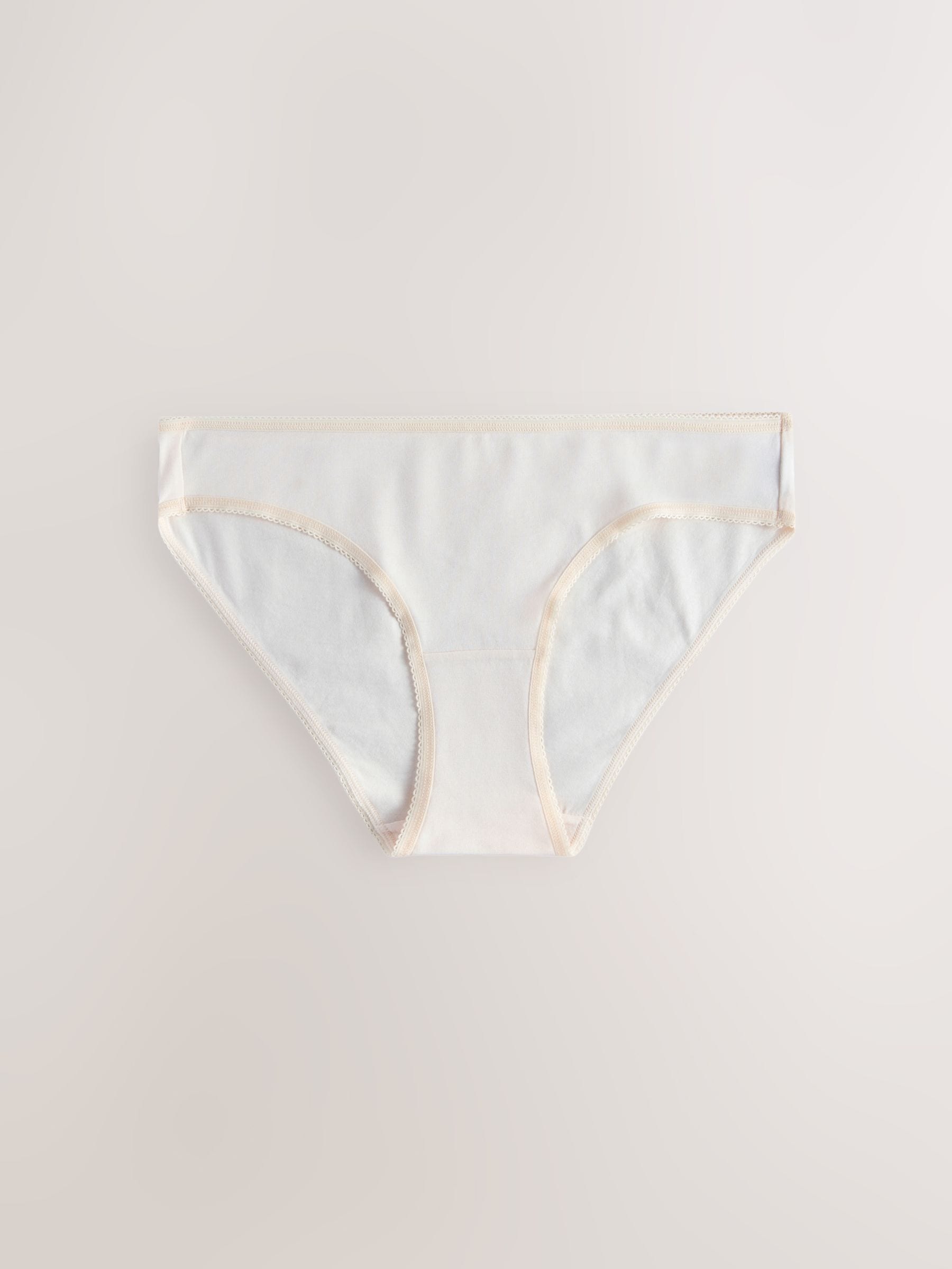 Roze/blauw - Set van 7 slips met hoog katoengehalte