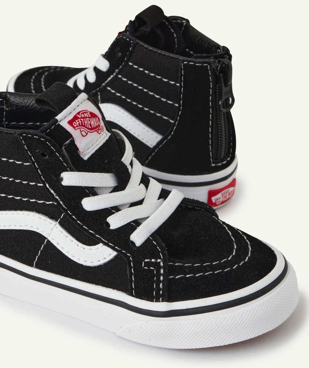 VANSBASKETS MONTANTES BÉBÉ NOIRES TD SK8-HI