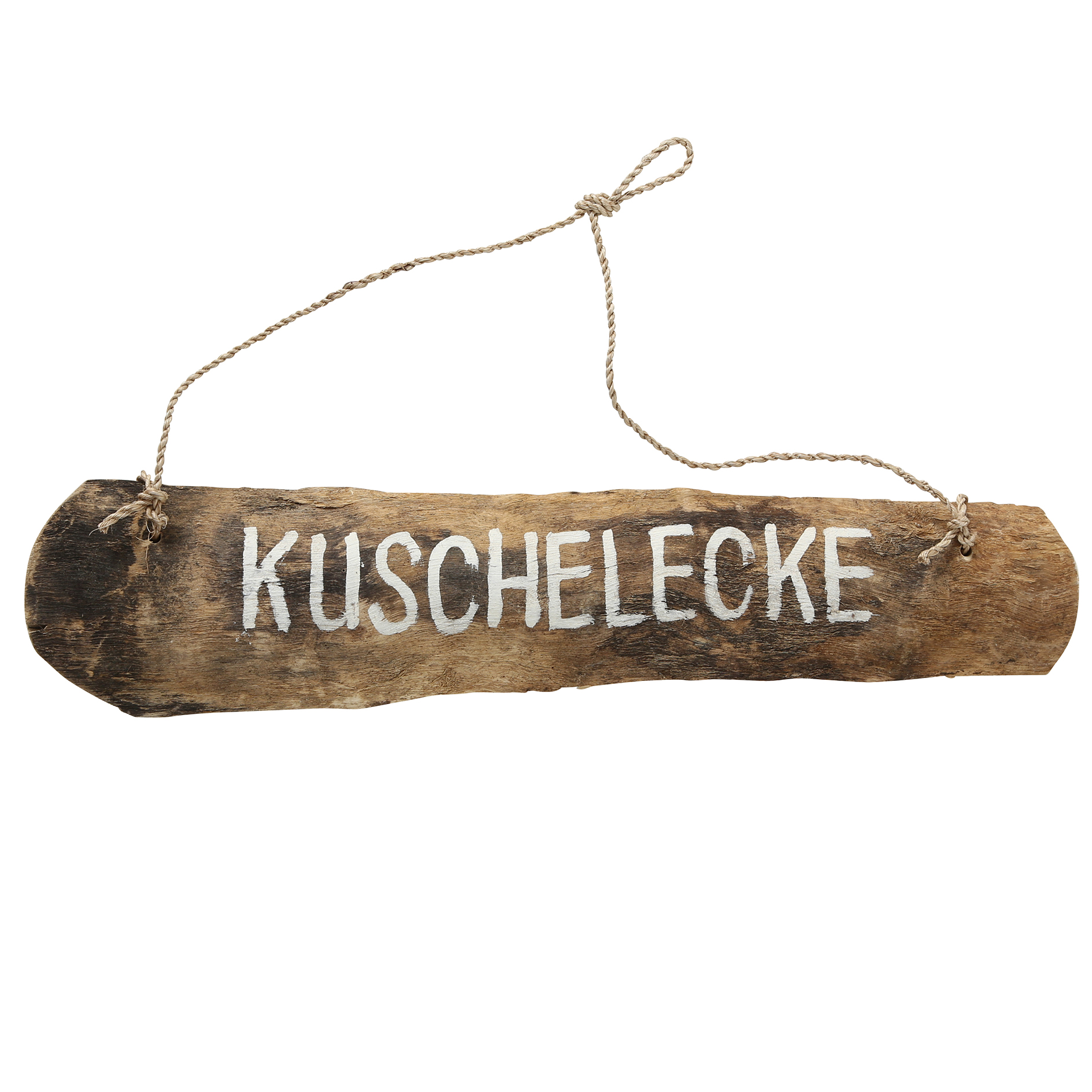 Deko-Schild - natur-weiß - Treibholz - sortiert