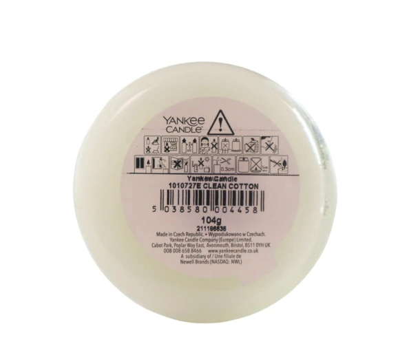 YANKEE CANDLE Clean Cotton Duftkerze