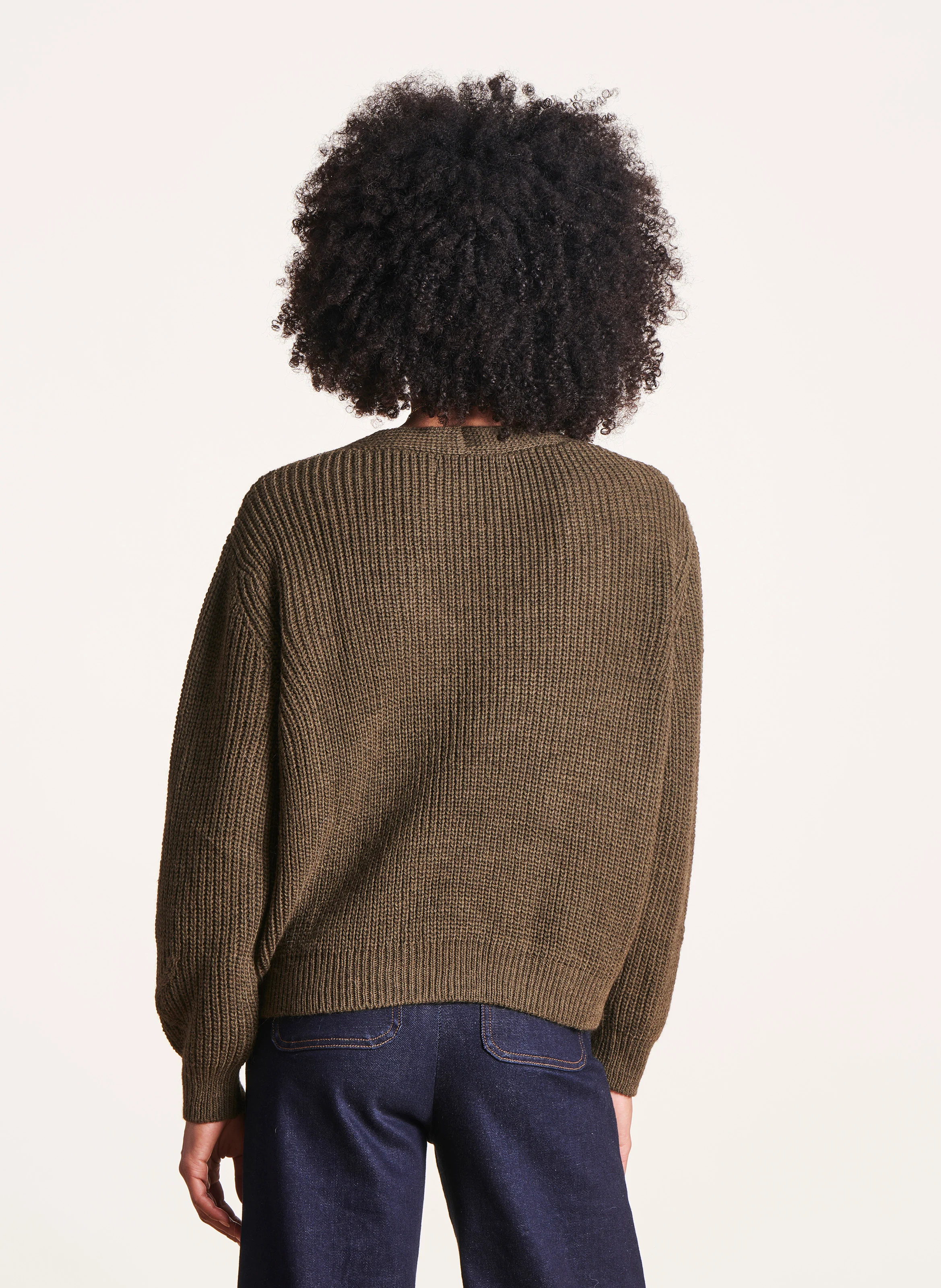 Pull col V| Vert