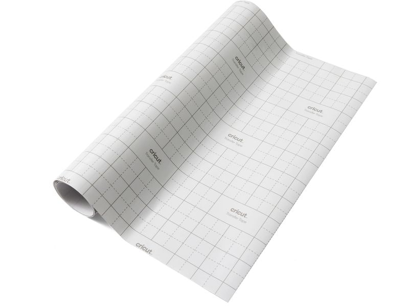 Cricut Transferfolie Klar 30.5 x 122 cm, 1 Stück, Transpare Transparente Transfertape
