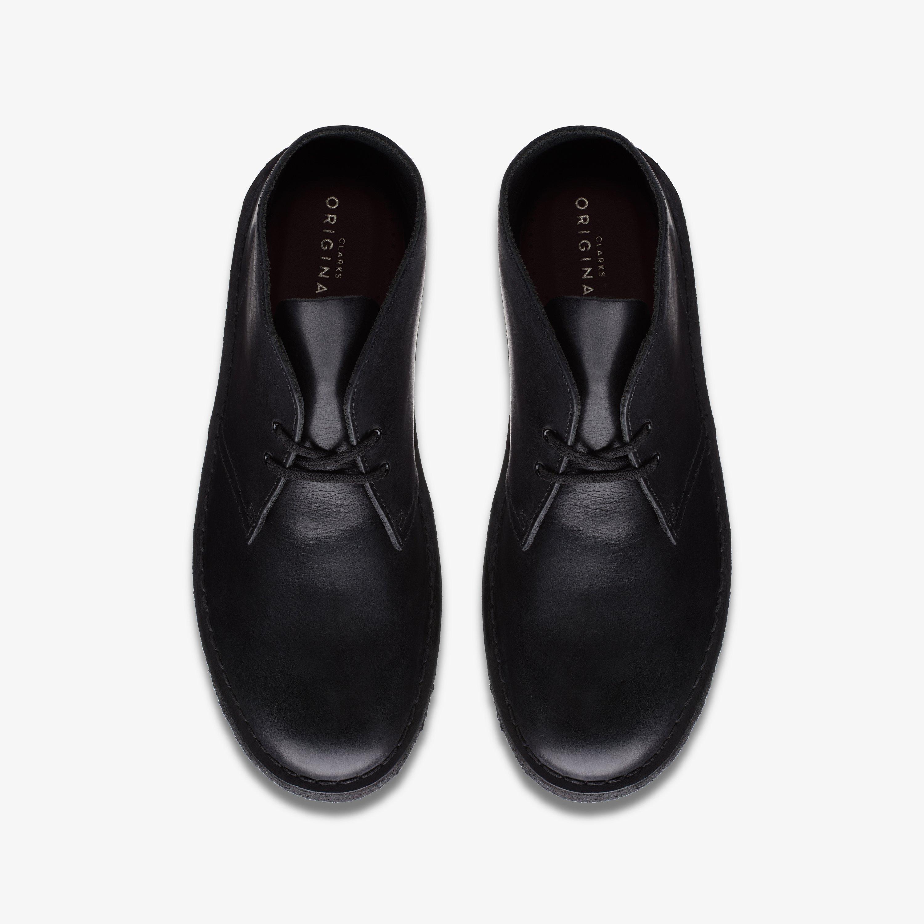 Desert Boot Black Polished