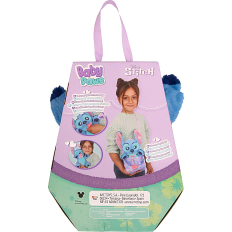Baby Paws Stitch bamse 24 cm