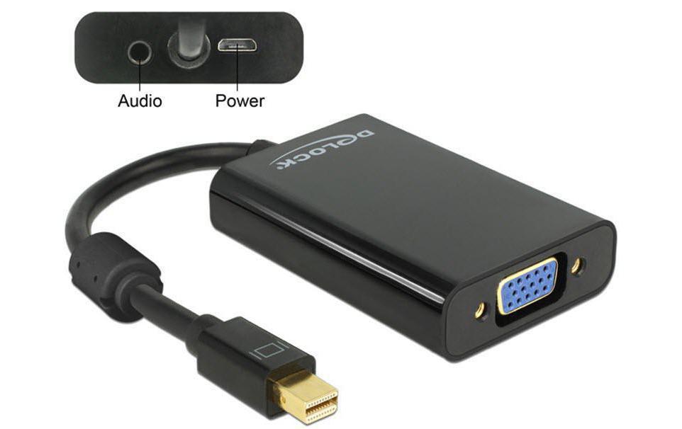 Adapter Mini-DisplayPort - VGAAdapter für Monitoranschlüsse