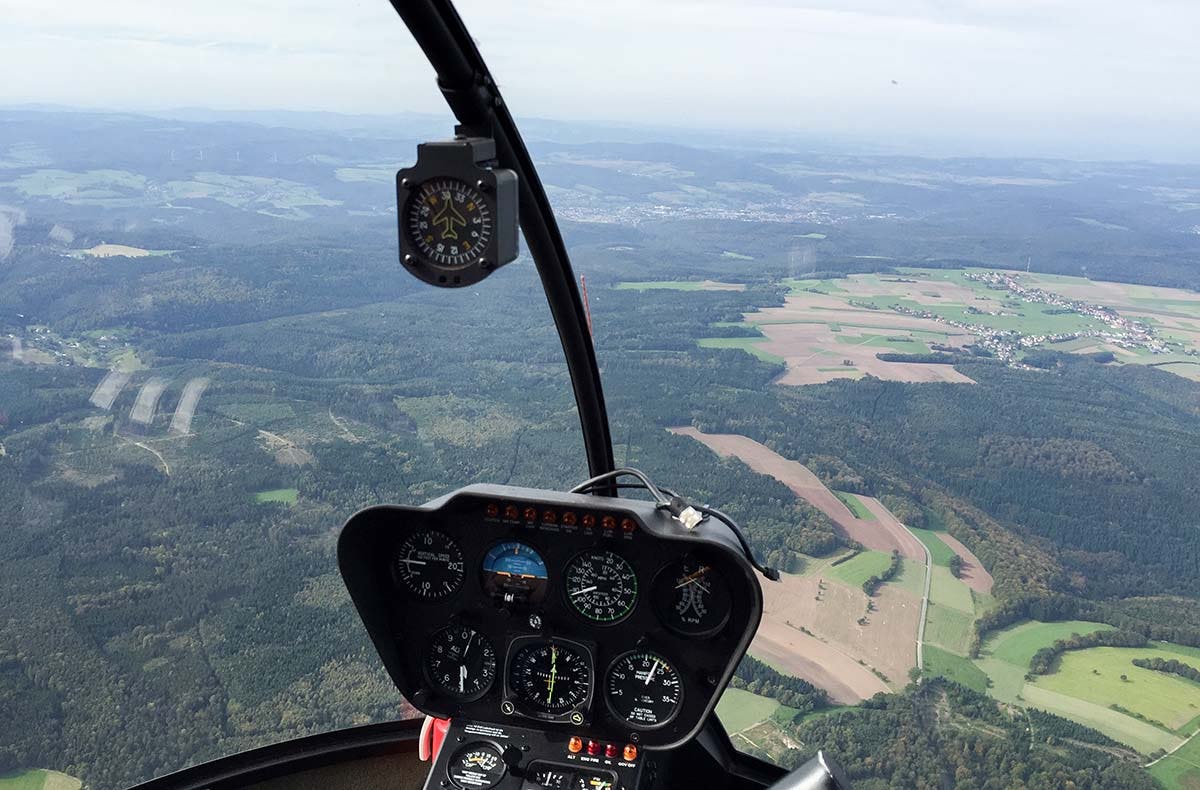 Hubschrauberrundflug Leipzig & Chemnitz (1 Std.)