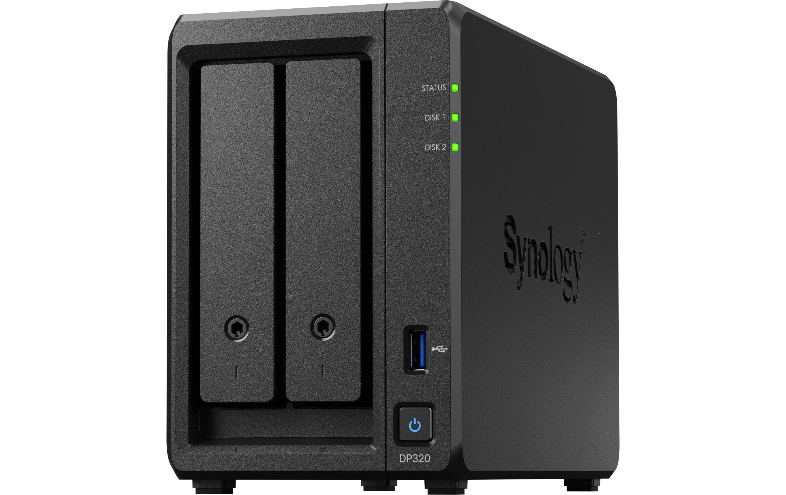 SAN DP320 - 2-bay<br>Resiliente und robuste Datensicherungslösung für Rechenzentren
