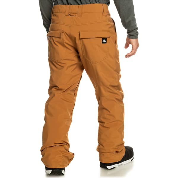 Pantalon de ski QUIKSILVER ESTATE PT BONE BROWN
