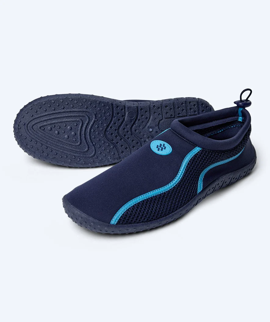 Watery badesko til voksne - Spinner - Mørkeblå/blå