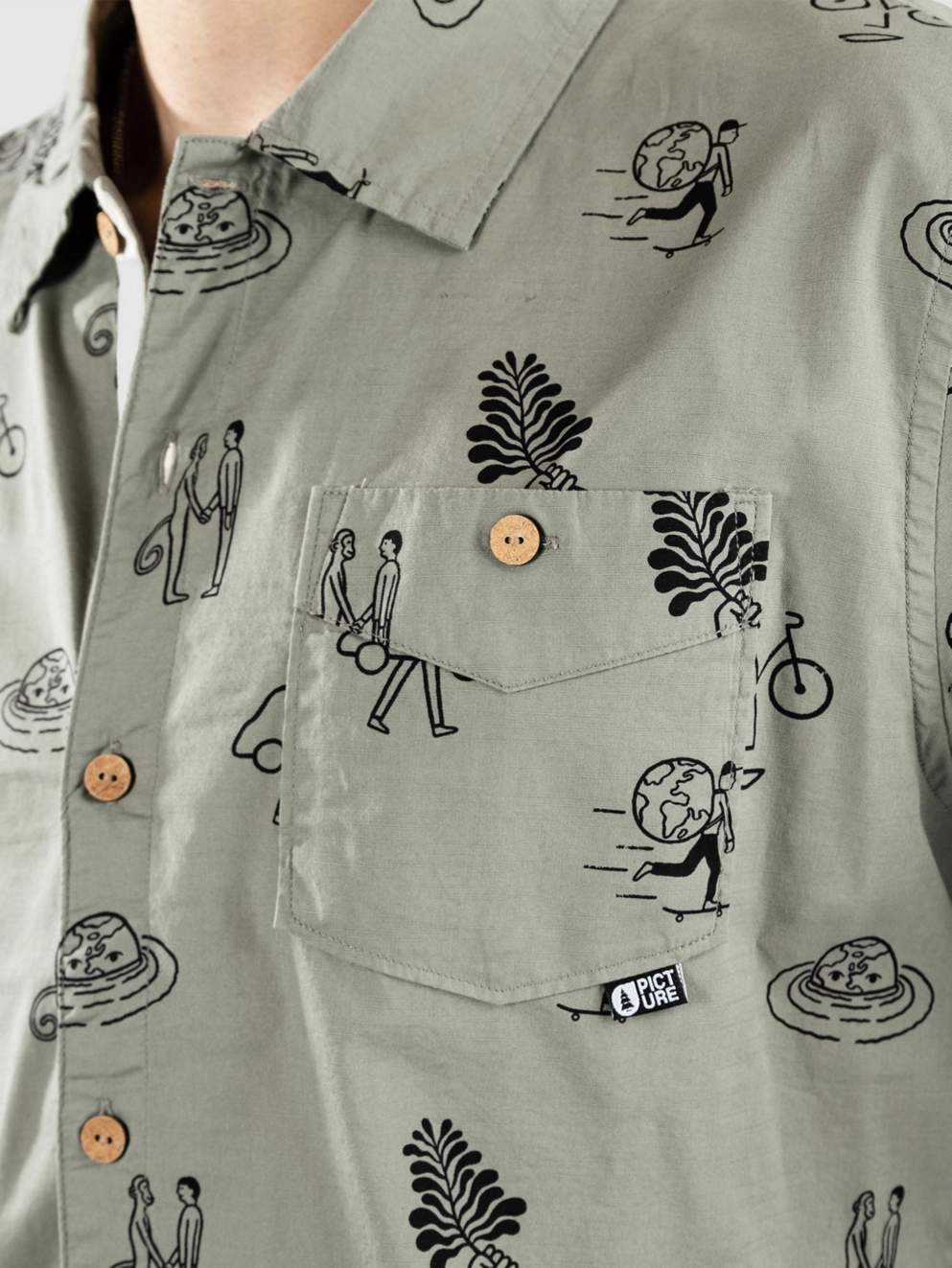 Picture Mataikona Shirt e art lm01 print