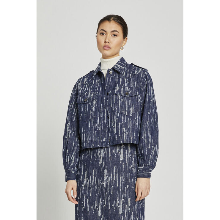 Bruuns Bazaar IxoraBBGingea jacket Dark blue