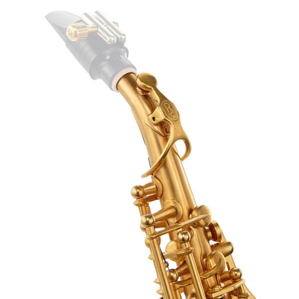 Rampone & Cazzani R1 Jazz Soprano Sax AU Half C.