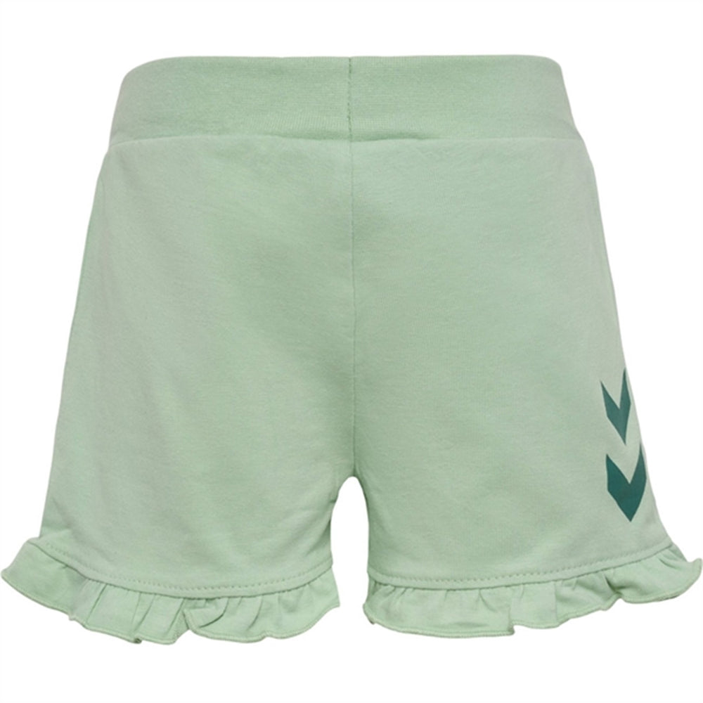 Silt Green Talya Ruffle Shorts - Hummel