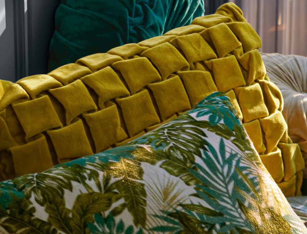 Coussin rectangulaire-Forêt boréale kiwi