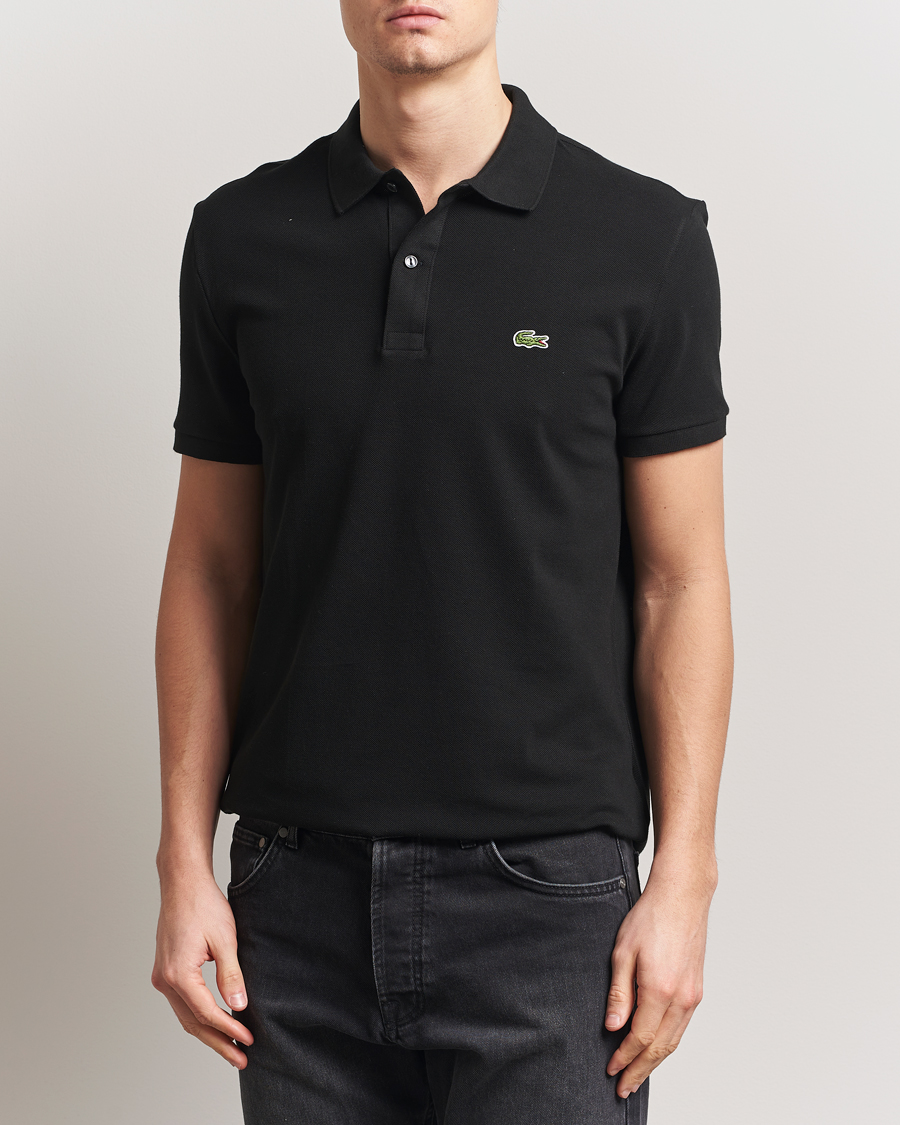 Lacoste Slim Fit Polo Piké Black