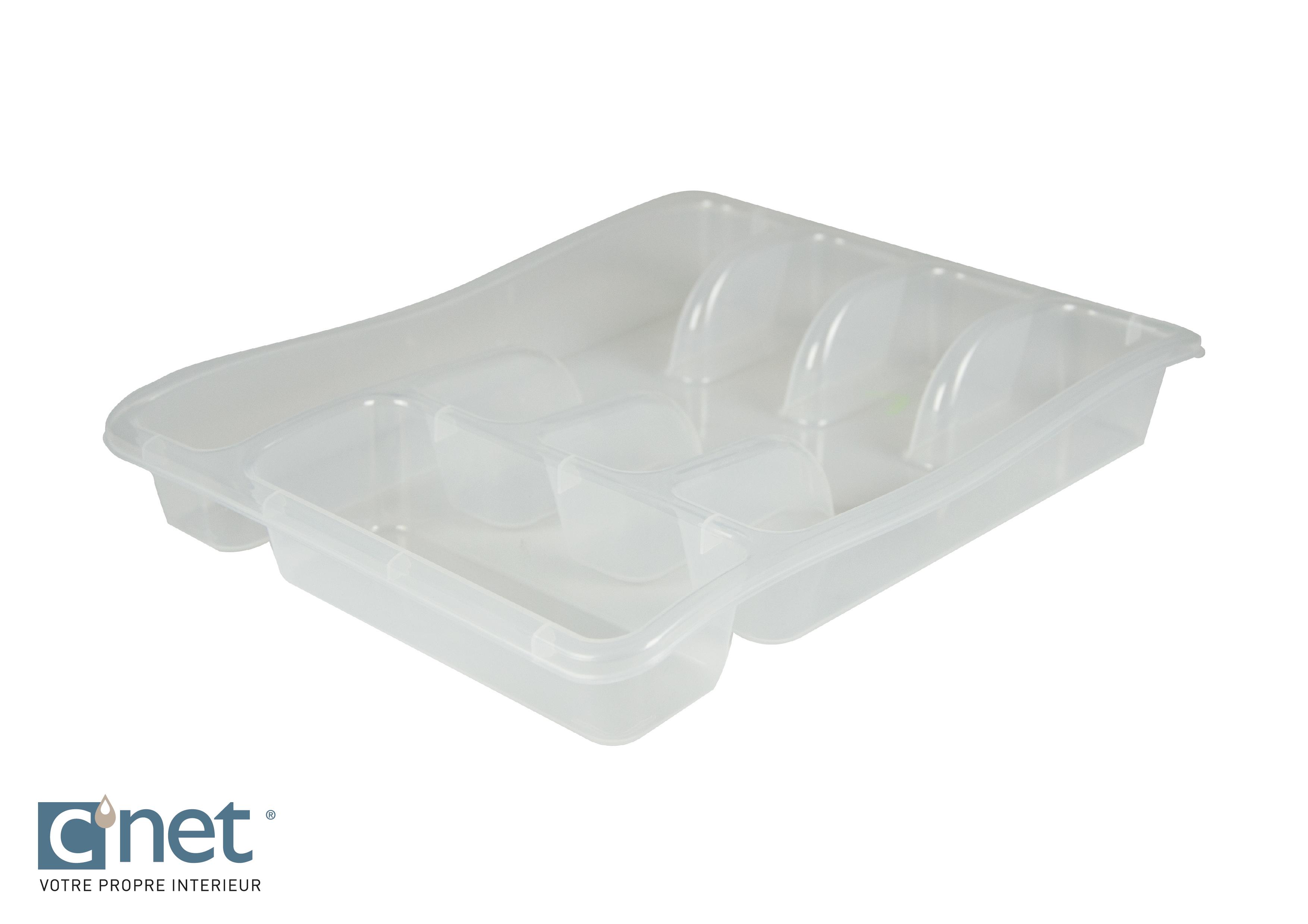 RANGE COUVERTS TRANSPARENT PETIT MODELE