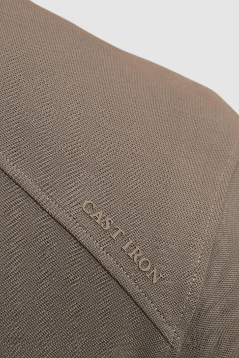 Cast Iron groene heren polo