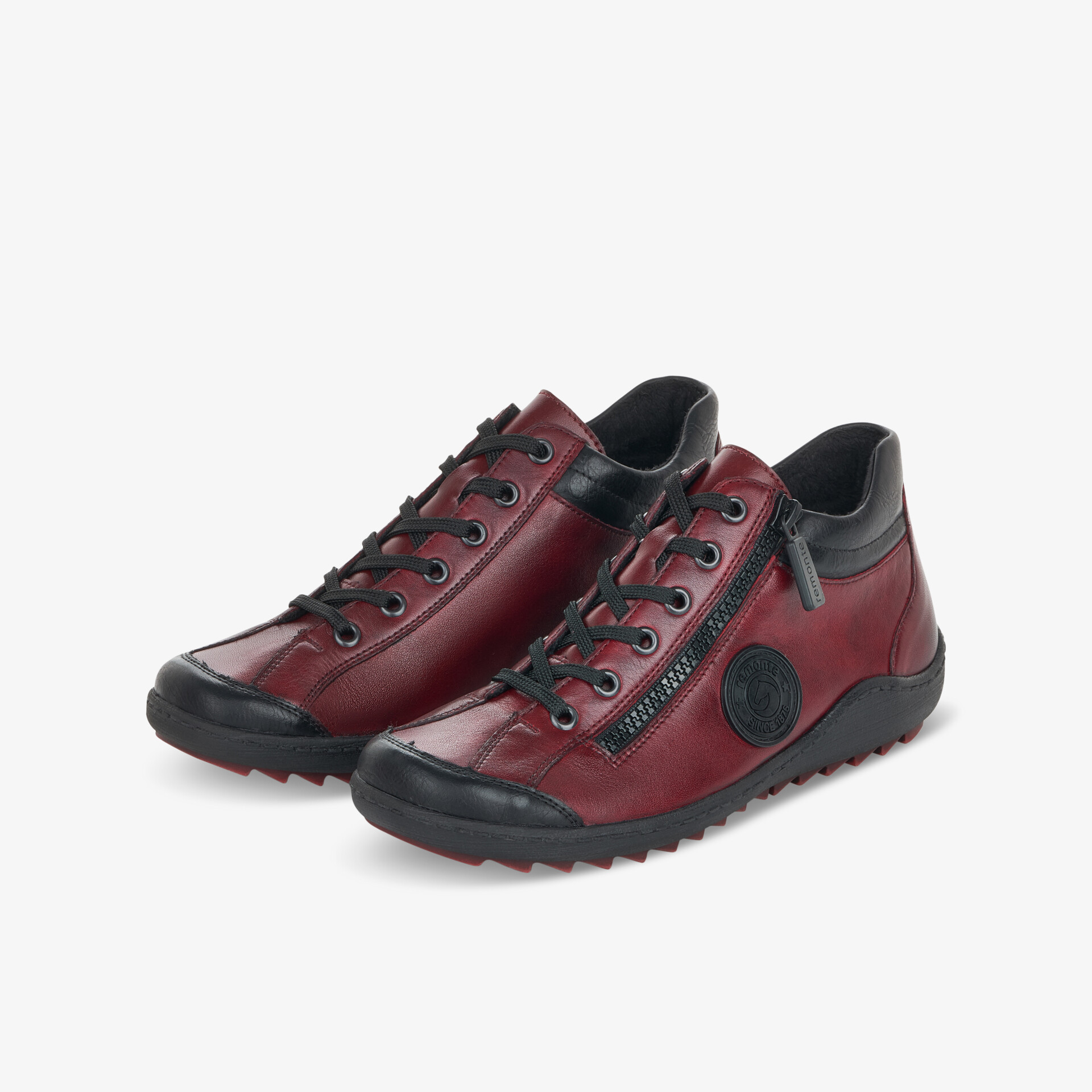 remonte Unisex Schnürstiefeletten rot