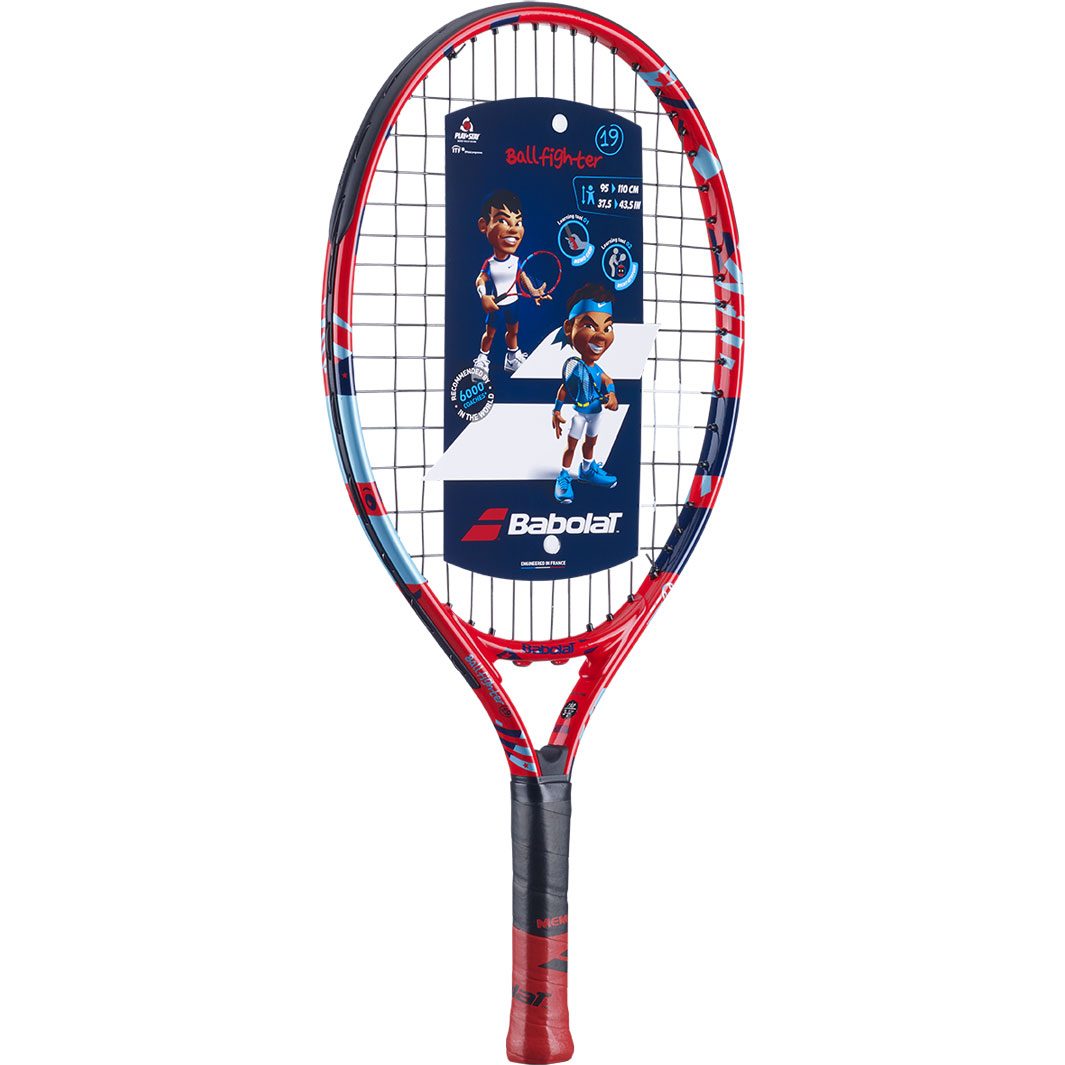 Babolat Ballfighter 19in Tennisschläger besaitet 2023 (155gr.)