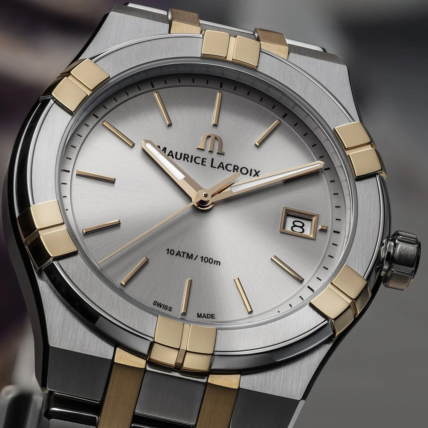 Maurice Lacroix Aikon Quartz Date 40mm AI1108-PVP02-130-1