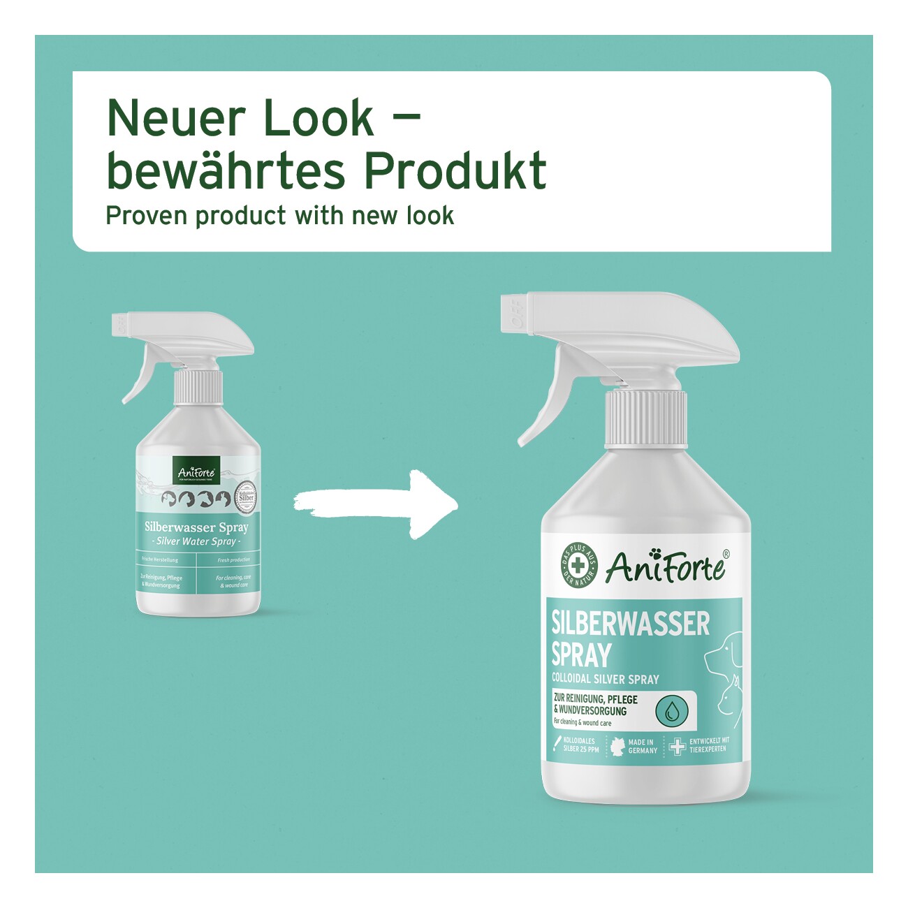 AniForte Silberwasser Spray 250ml
