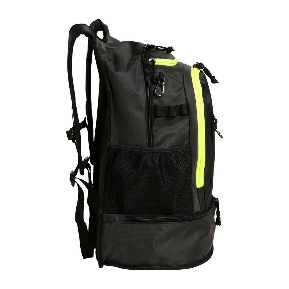 Arena FASTPACK 3.0 40L - Sac À dos dark smoke/neon yellow