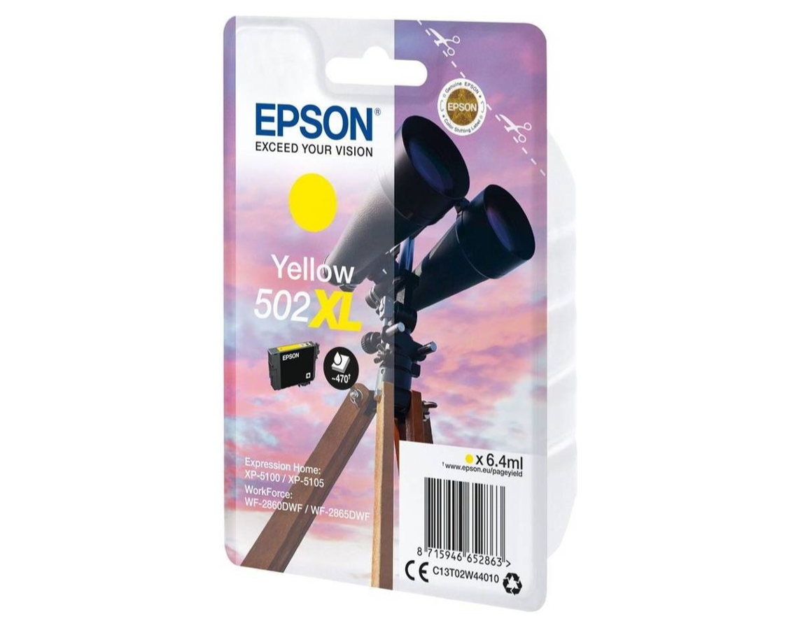 TINTEIRO EPSON AMARELO 502XL