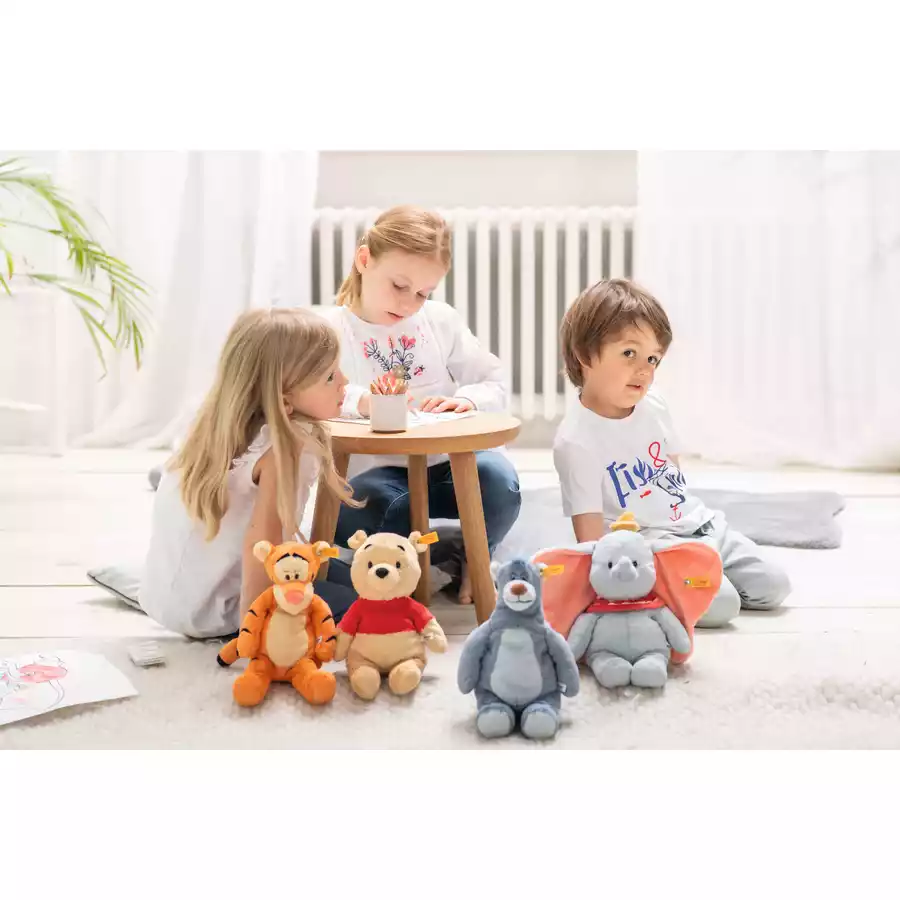 Steiff  Soft Cuddly Friends Balu blaugrau, 31 cm