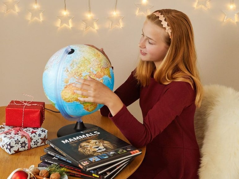 Verlichte wereldbol