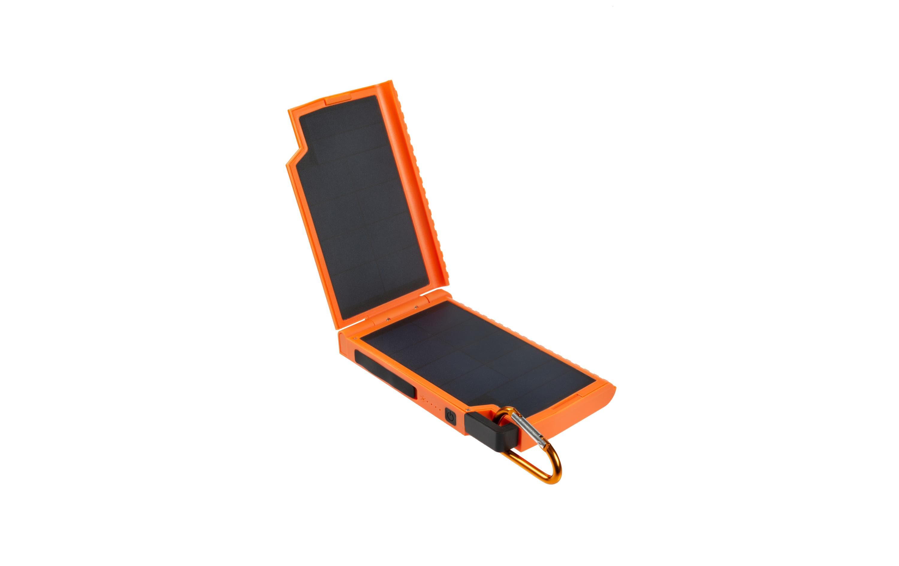 Powerbank XR105 Solar SuperCharger 10000 mAh<br>10000-mAh-Powerbank mit integriertem Solarpanel