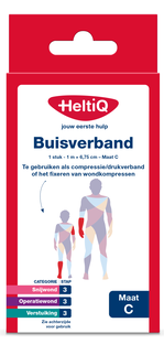 HeltiQ Buisverband - maat C 1ST