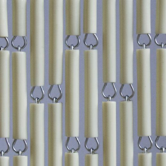 Vliegengordijnenexpert Vliegengordijn Hulzen - Creme 100 x 240 cm In