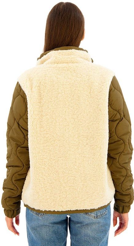Superdry - Fleece Hybride Jas - Dames - Buitenjassen