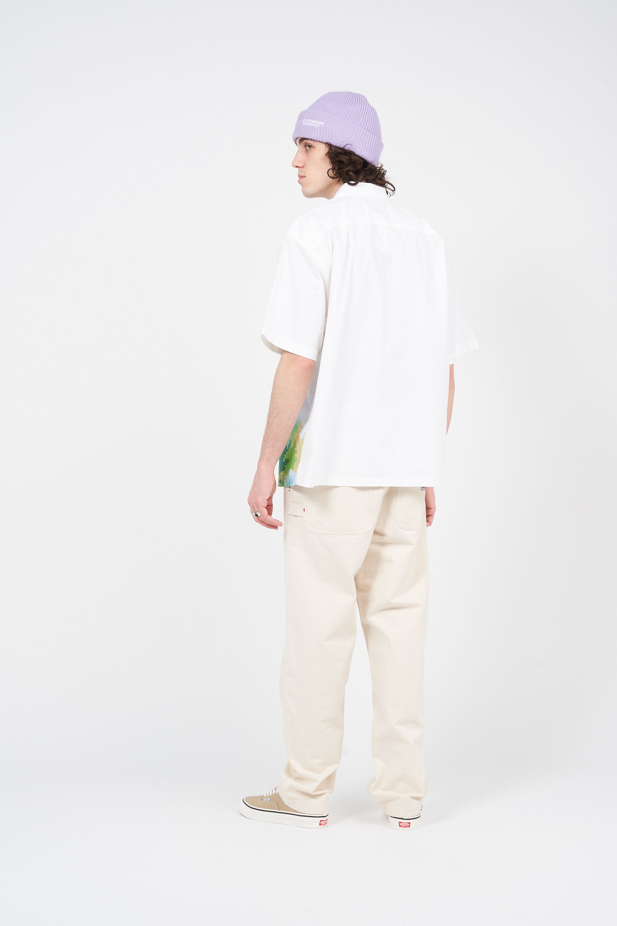VANS chemise HOLIDAY Blanc