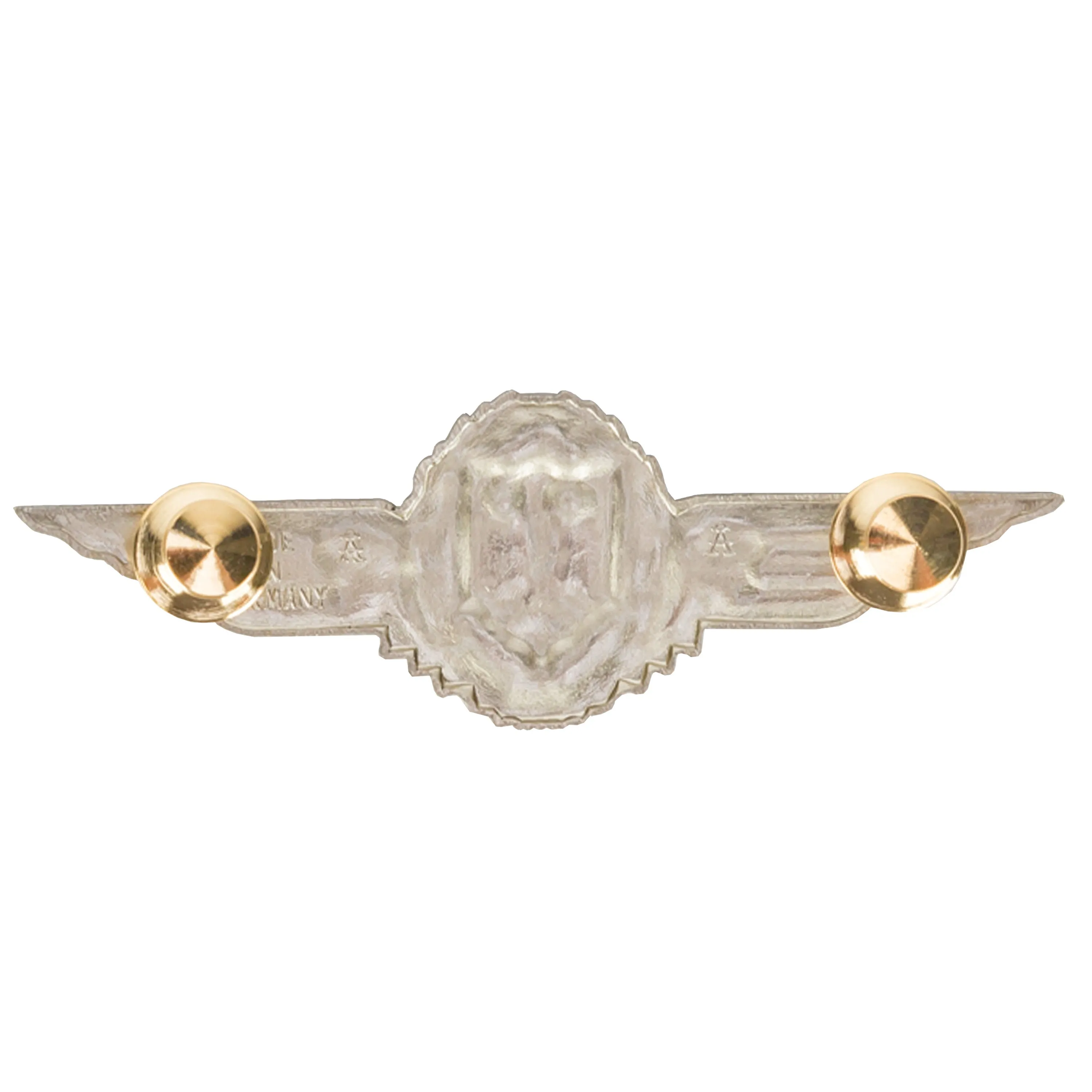 Bundeswehr Original -  Abzeichen BW Luftfahrzeugführer Metall silberfarben
