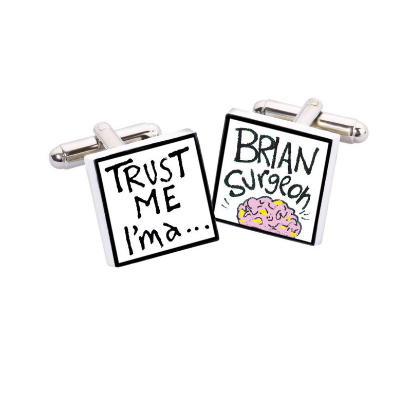 Boutons de manchette, Trust me I'm a Brian, Bone China