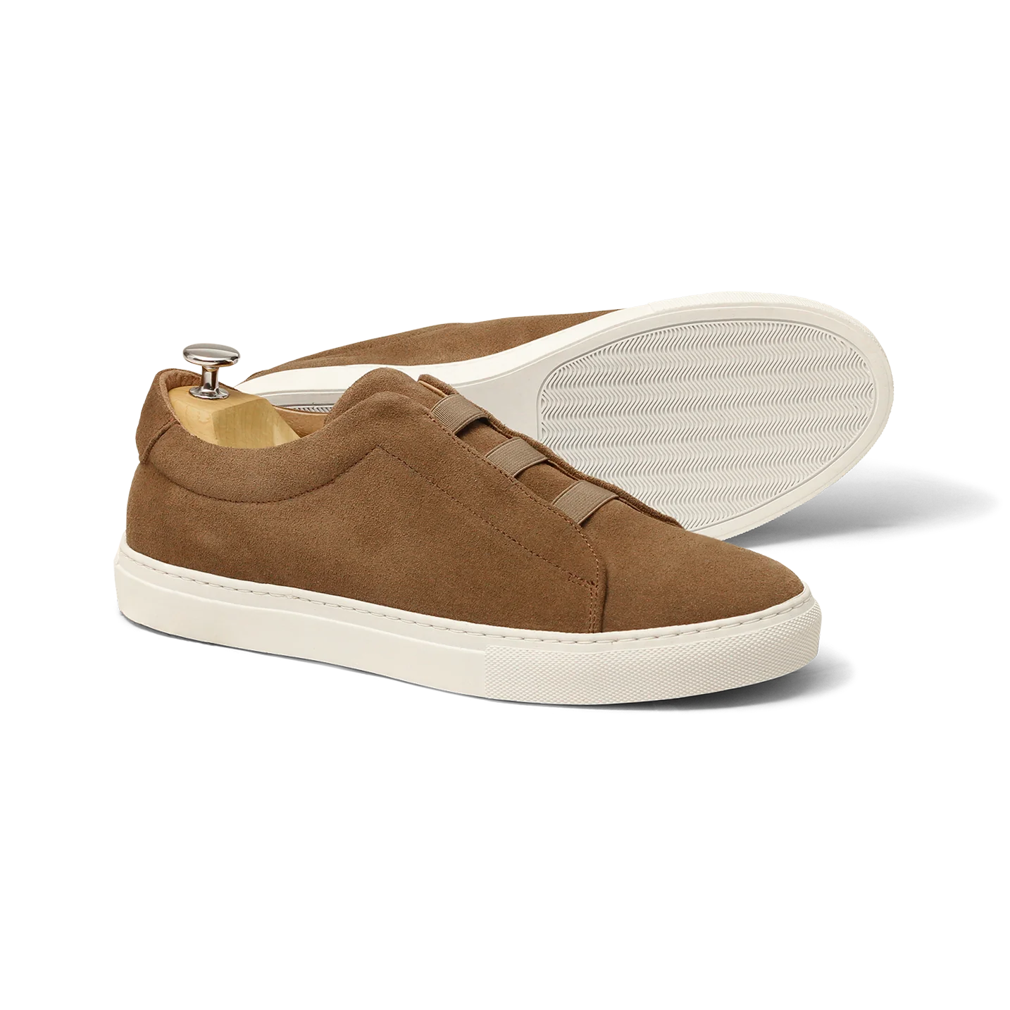 Cost-Sneakers Velours Taupe