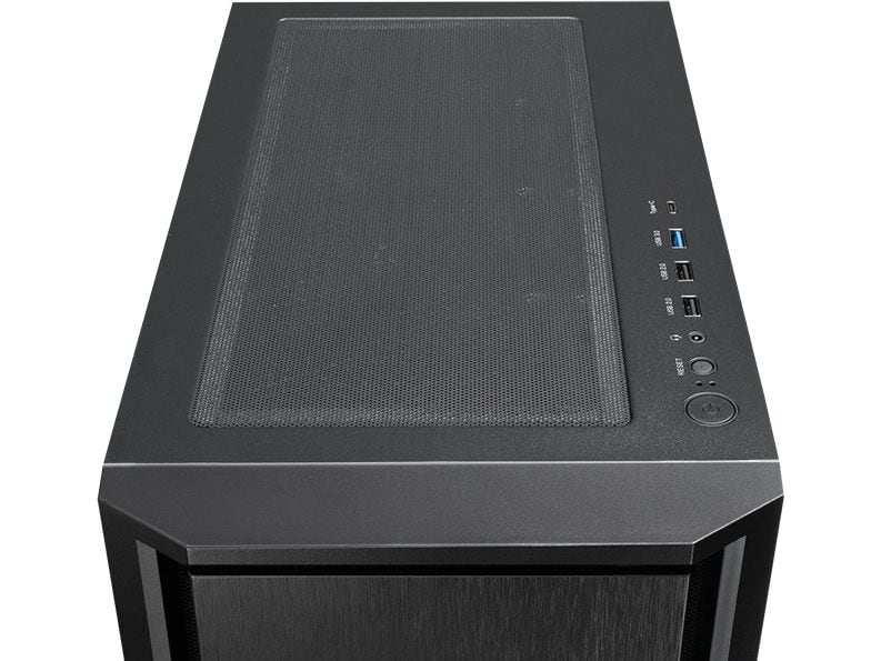 Chieftec PC-Gehäuse AS-02B-OP Kompaktes und elegantes Mid-Tower PC Gehäuse