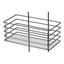 Svart dusjhylle