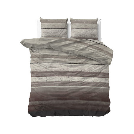 Dekbedovertrek Flanel Marcus - Taupe