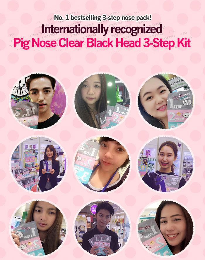 HOLIKA HOLIKA - Pig Clear Black Head 3-stappenset