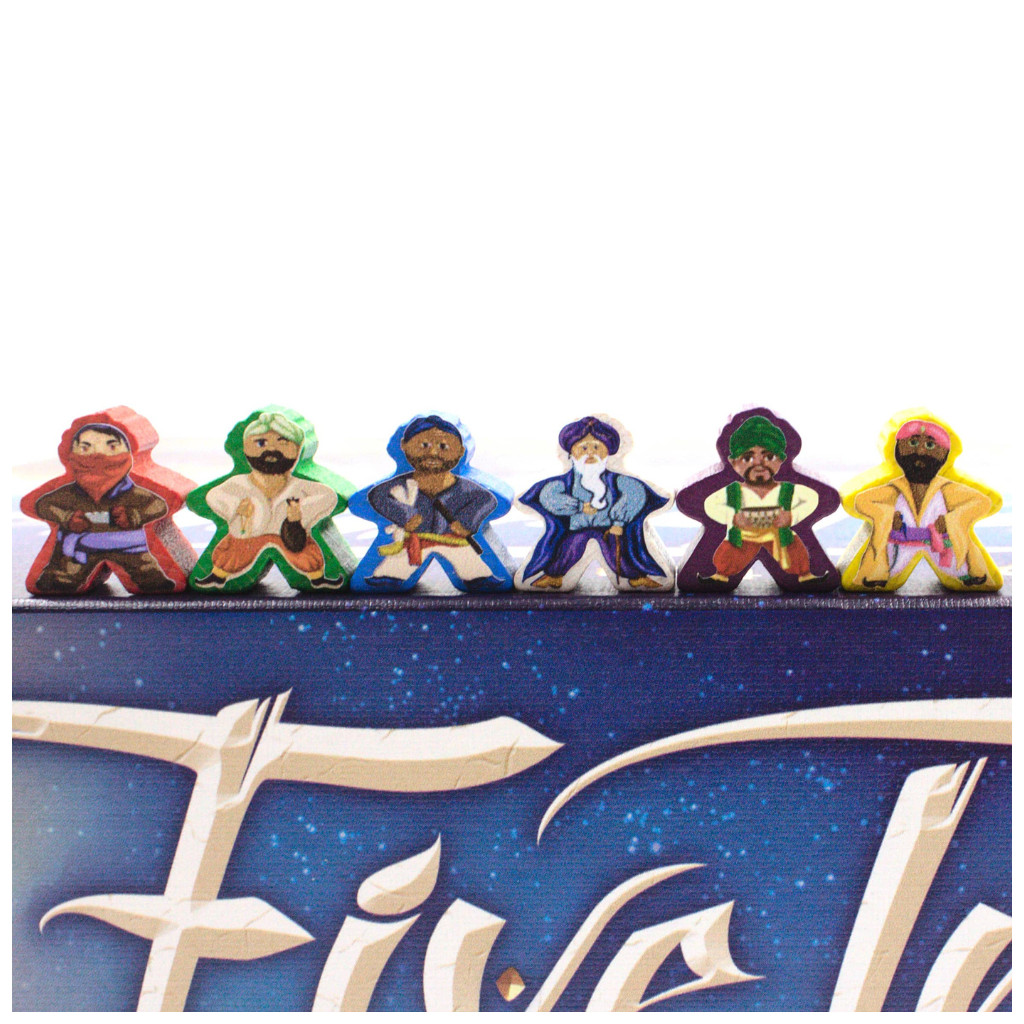 Five Tribes - Set d'autocollants