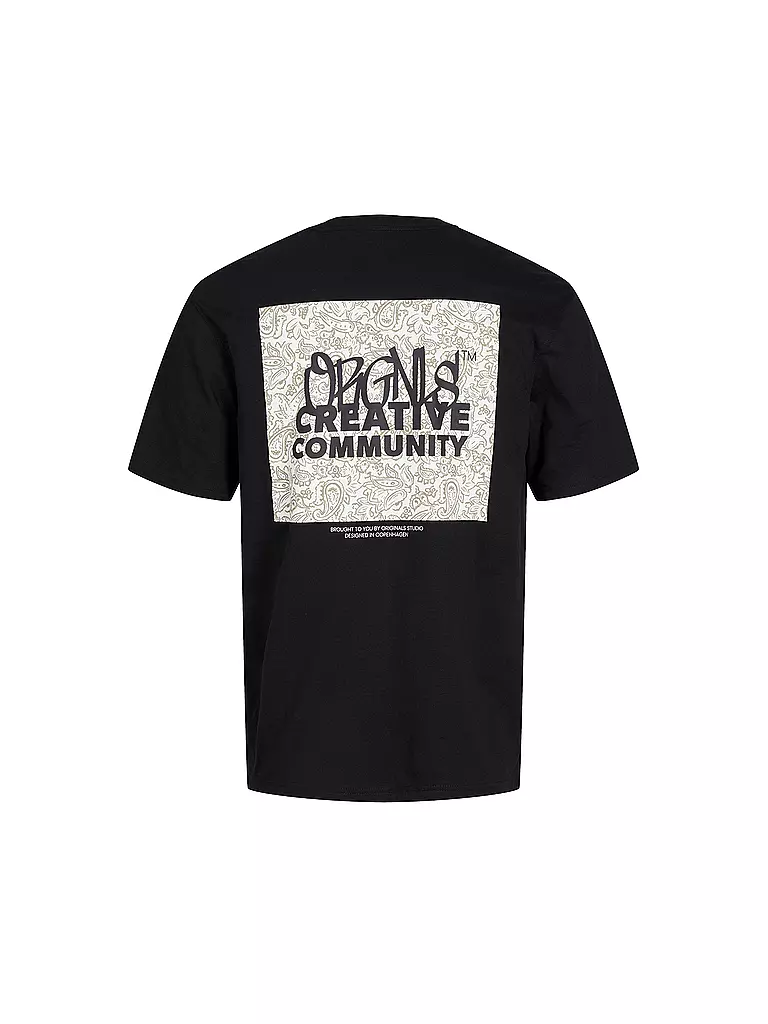 JACK & JONES Jungen T-Shirt JORBUSHWICK schwarz