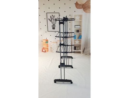 KOSMI - Séchoir à linge étendoir pliable et extensible avec grande c...