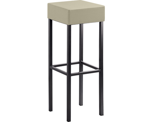 Barkruk Mayer Zitmeubelen 1136 34 x 34 x 92 cm Staal zwart / taupe