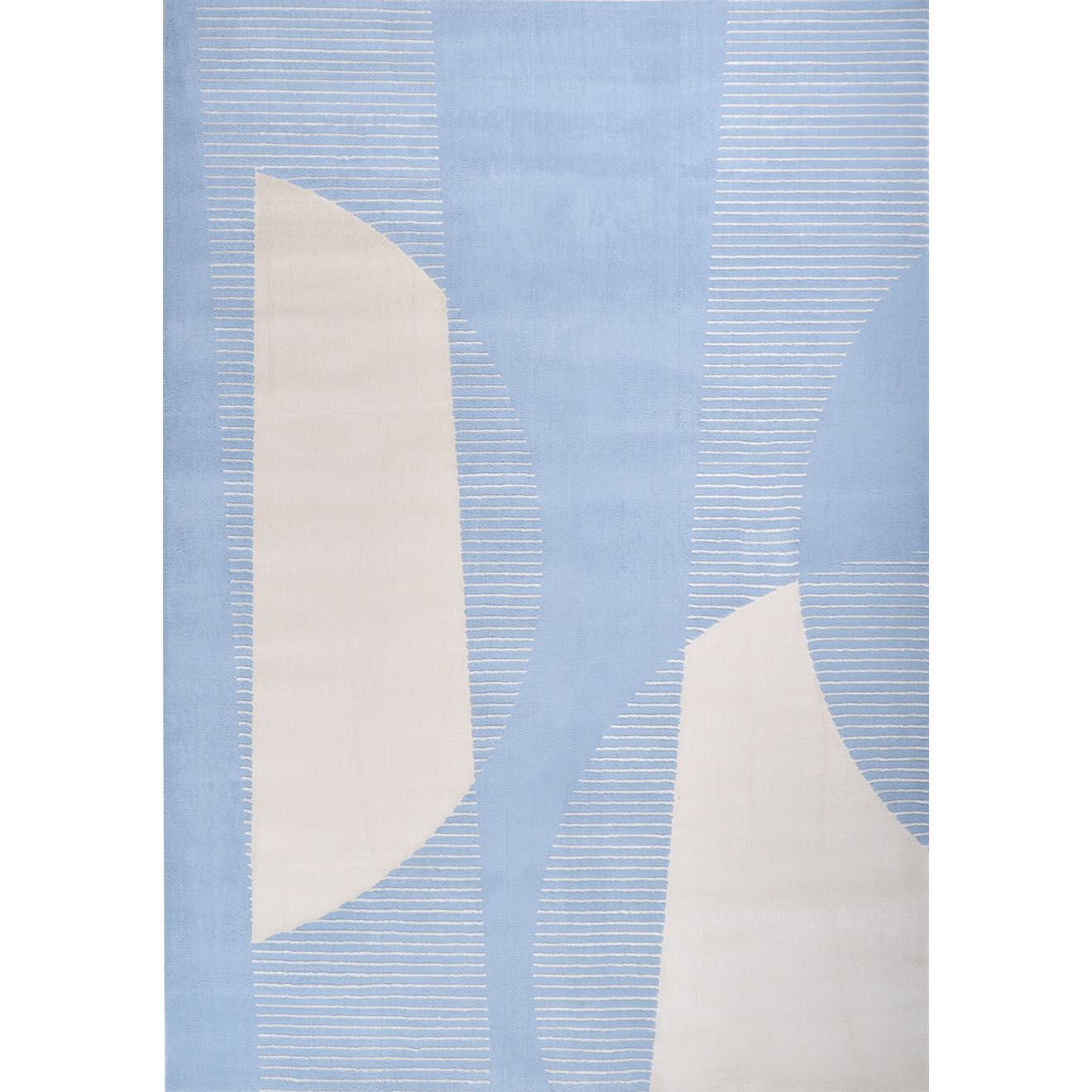 Nazar Rugs Tapis Nely 791 bleu - 80x150 cm