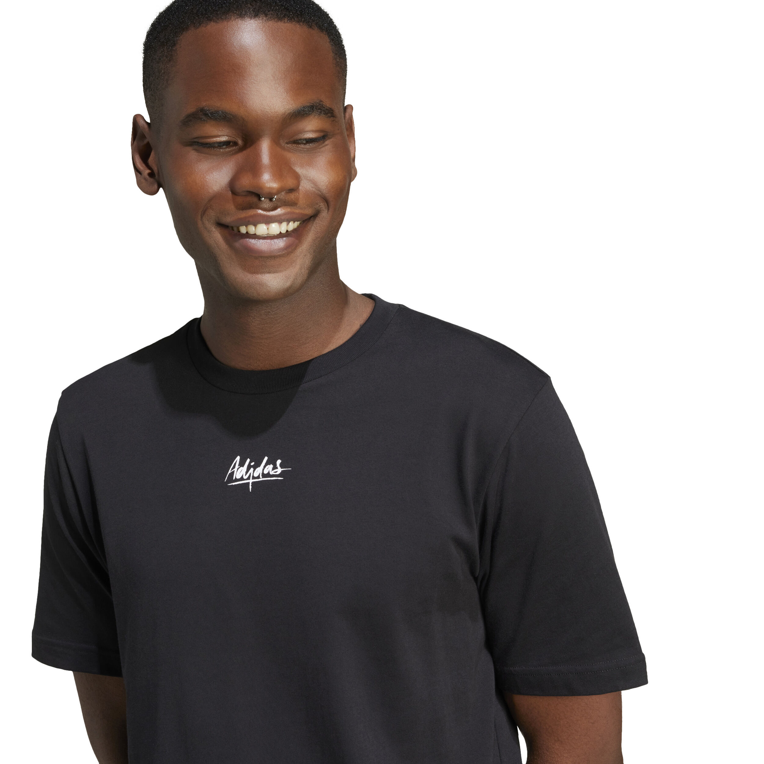 adidas Lemon T-shirt Hommes - Noir , Multicouleur