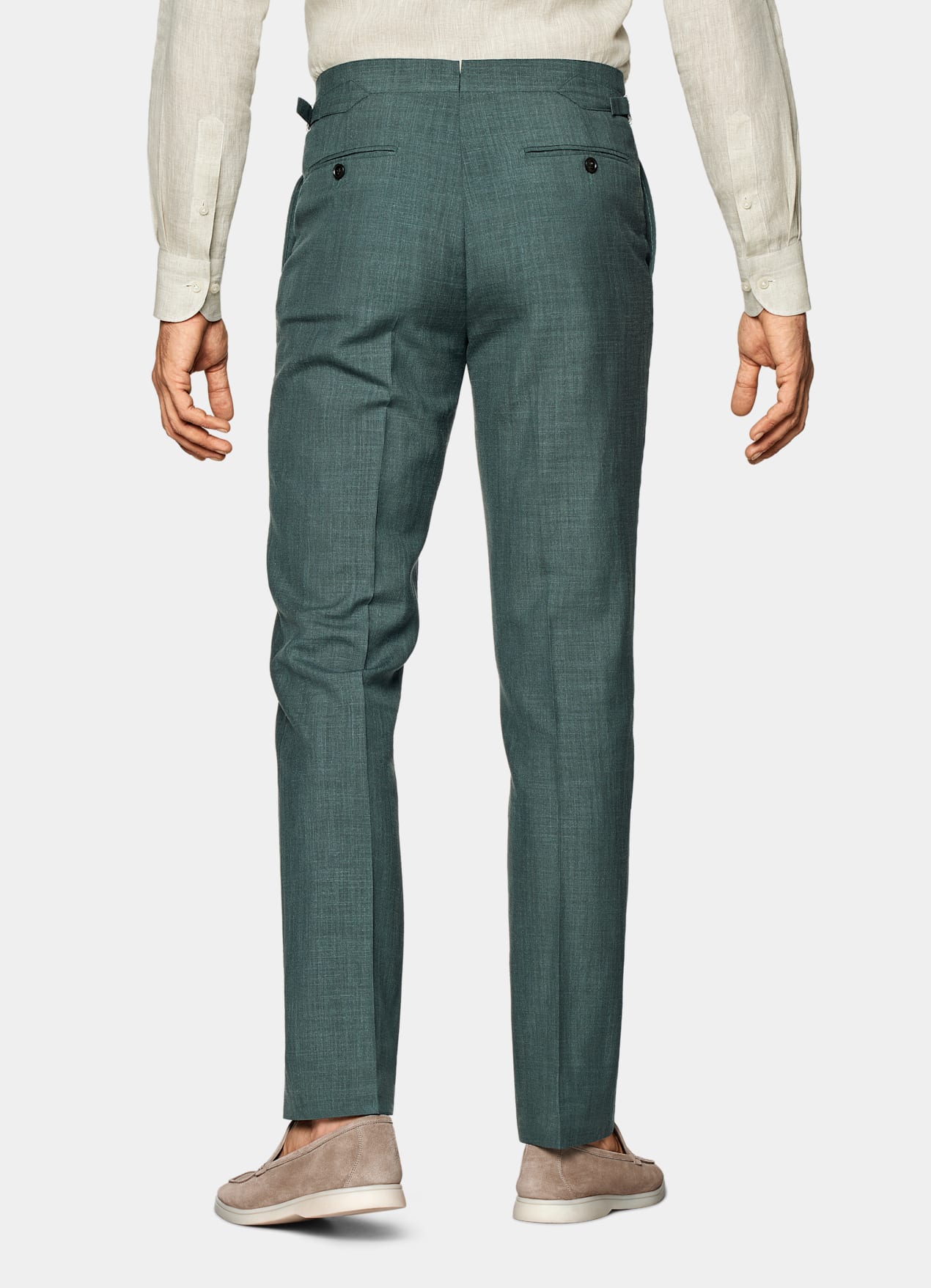 Costume Havana coupe Tailored vert