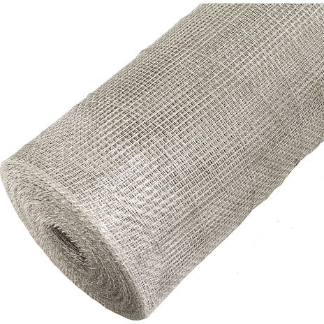 Insektnet galvaniseret 0,15 x 20 m - grå