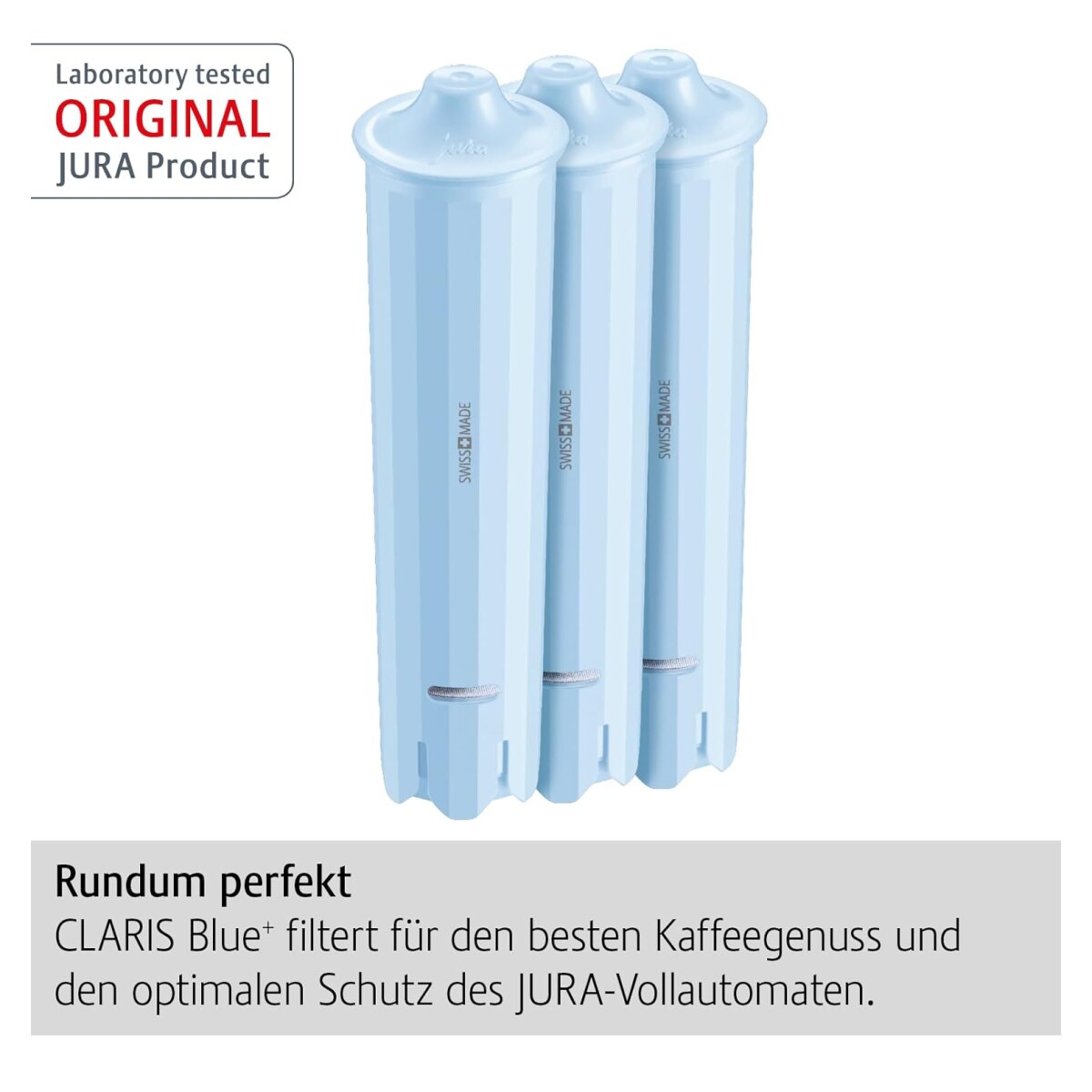 Jura Original Claris Blue+ Filterpatronen Vorteilspackung - 3 Wasserfilter Set